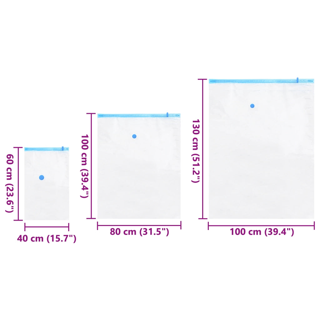 Buste Sottovuoto - Set di 10 in 3 Misure