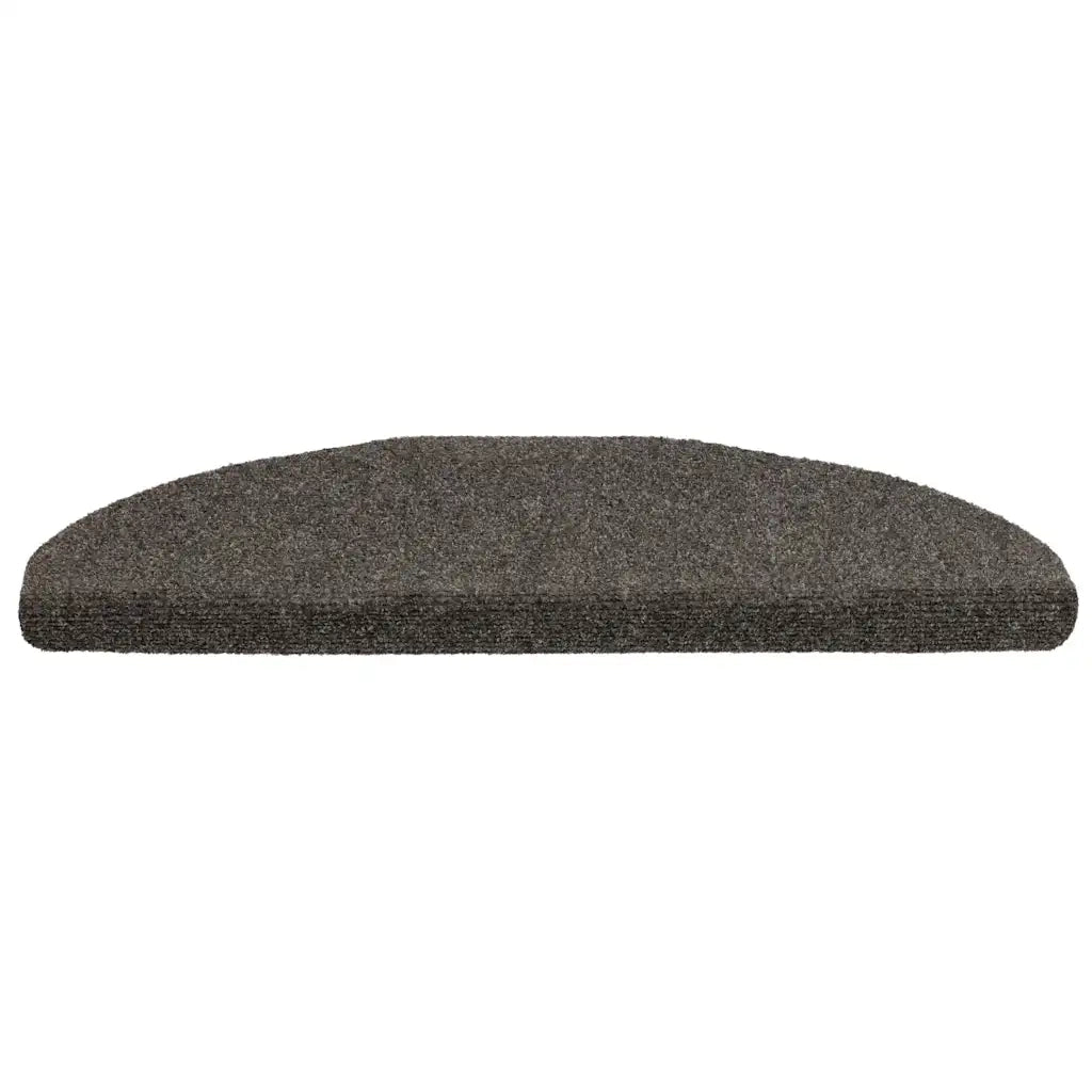 Tappetini per scale autoadesivi 10 pz | Gradini per Scale 65x21x4 cm Antracite Semicircolari Grandi