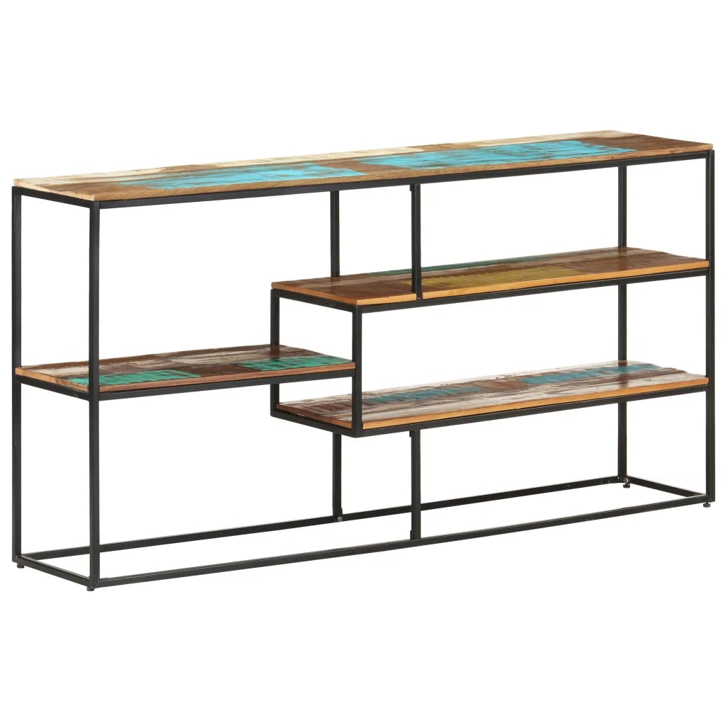 Credenza 150x30x75 cm in Legno Massello di Recupero cod mxl 54872