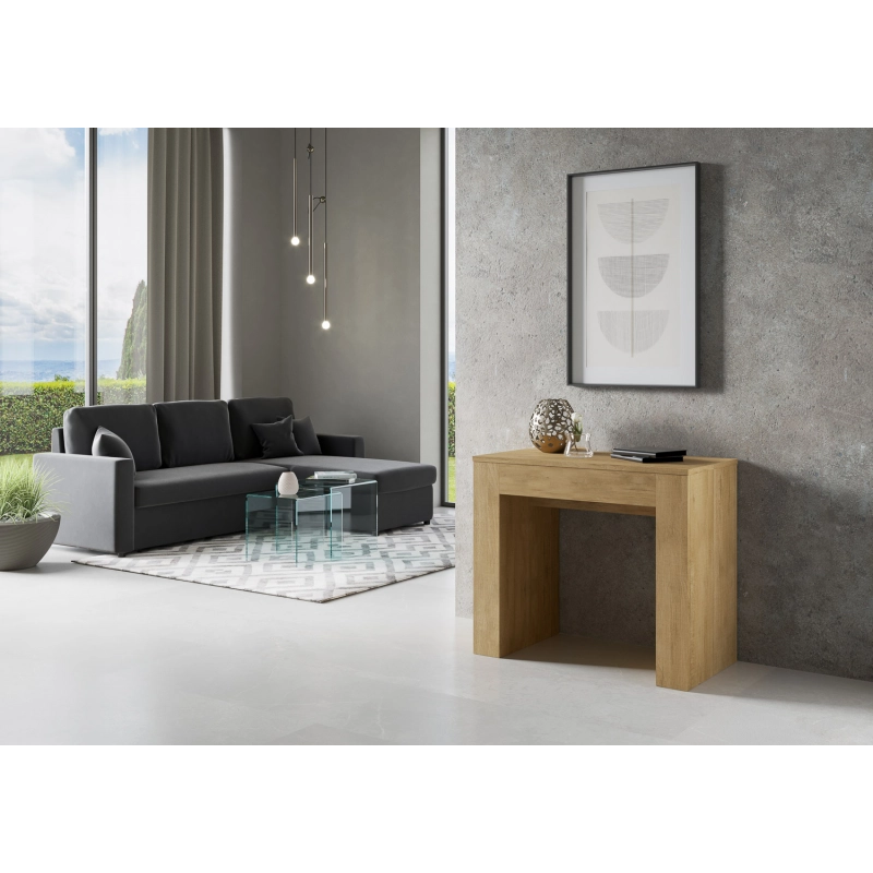 Consolle allungabile 90x49/307 cm Extra - Quercia Natura