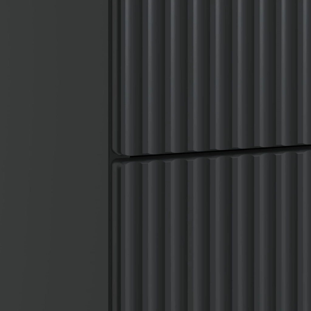 Armadio da Notte Nero 62 x 34,5 x 48 cm Legno ingegnerizzato 894546
