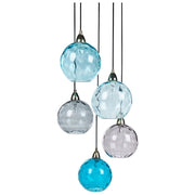 Lampadario in metallo ferro vetro soggiorno stile moderno stile moderno blu glamour soggiorno sala da pranzo camera