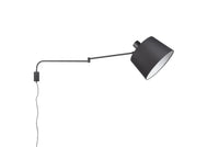 Applique da Interno a LED in Metallo Nero Opaco