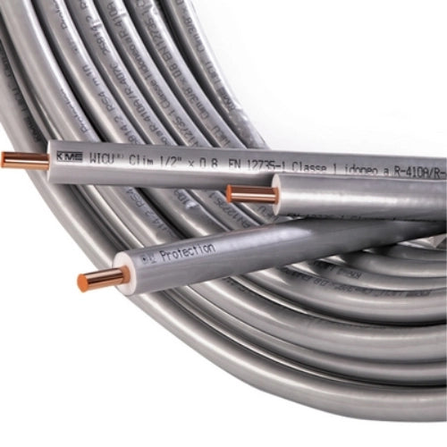 TUBO IN RAME PER CONDIZIONAMENTO "SMISOL CLIM PLATINUM" 3/8" - D. 9,52 x 1 KME MT 50