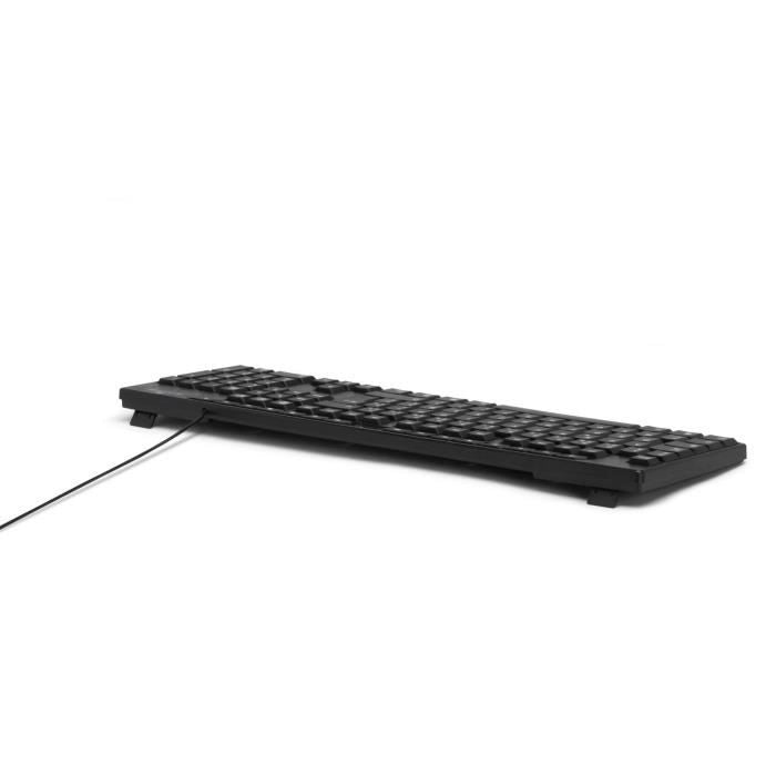 Tastiera - BLUESTORK - MEDIA OFFICE - Cablata - Azerty - Compatibile Windows - Nera