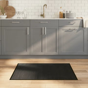 Tappeto Rettangolare Nero 70x100 cm in BambÃ¹