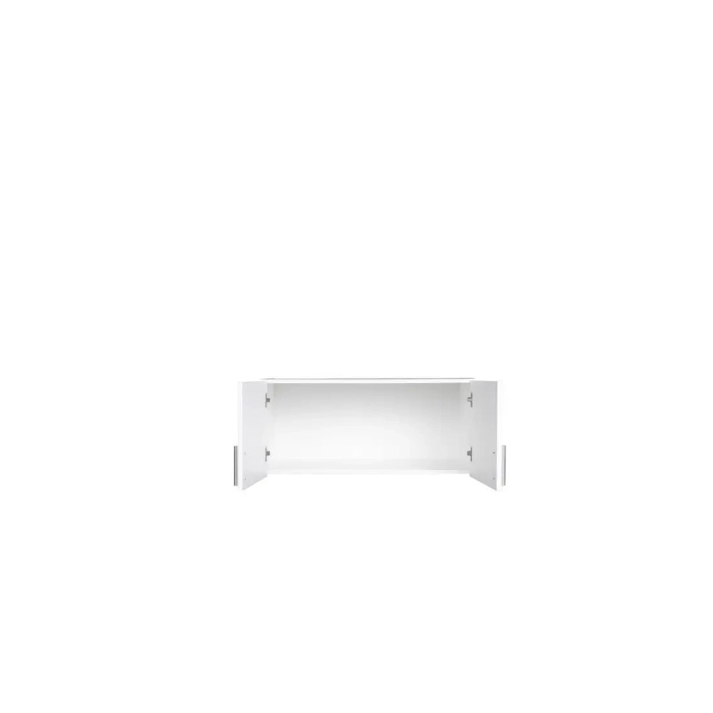 Sopralzo per armadio FLEX – 2 porte – Bianco lucido – 92×40×54 cm