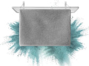 Muratoretti 100x50 Cm - Maniglie Metalliche Stabili - Ripiegabili - Rivestimento in Plastica PVC Libera - Sopporta fino a 20kg - Bianco