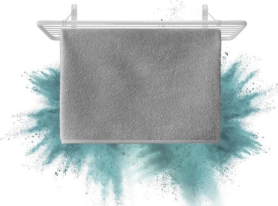 Muratoretti 100x50 Cm - Maniglie Metalliche Stabili - Ripiegabili - Rivestimento in Plastica PVC Libera - Sopporta fino a 20kg - Bianco