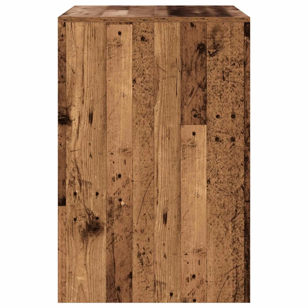 Mobiletto per lavatrice con porta Legno vecchio 87 x 60 x 89 cm 8006806