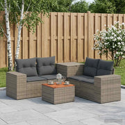 Set di divani 6 pz Grigio e Grigio Scuro 3447572