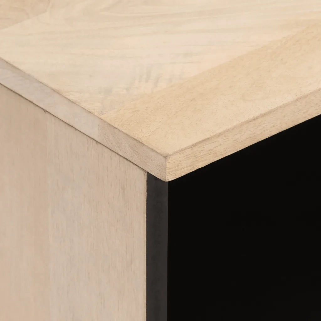 Mobile Porta TV-Mobile per TV-Credenza TV 100x33x46 cm in Legno Massello di Mango 234051