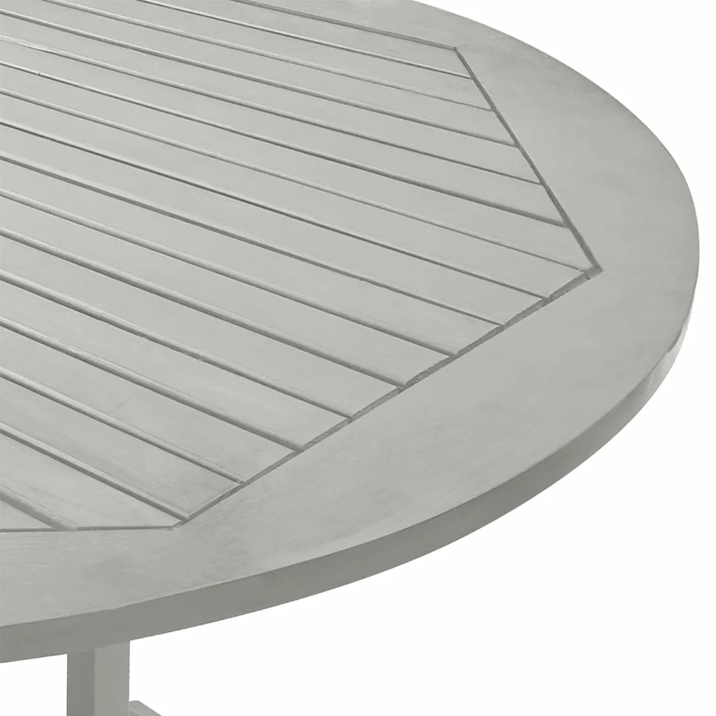 Tavolo da Giardino | Tavolino da esterno Grigio 200x100x75 cm in Legno di Acacia