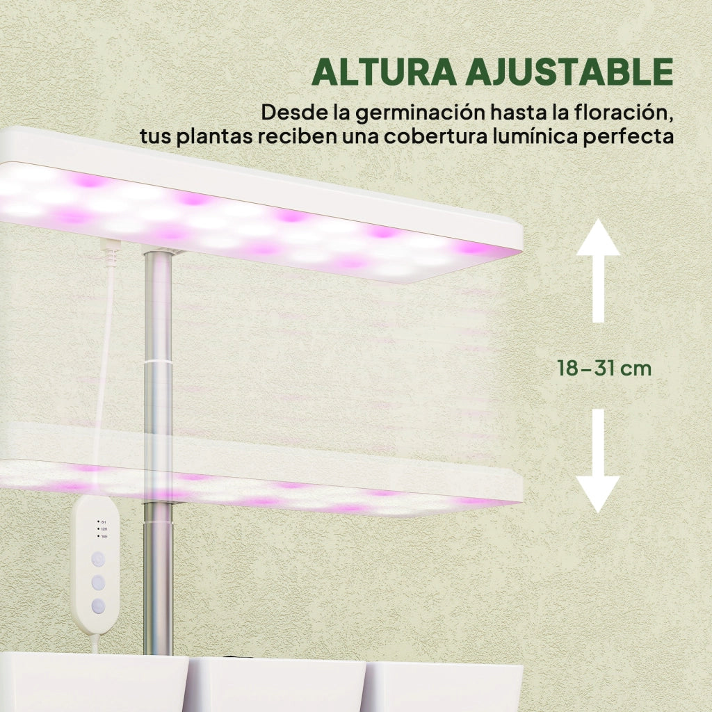 Lampada LED per Piante con Timer ¨C zephmum ¨C 30 LED, Regolabile