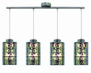 Lampadario Candellux Nocturno 34-57723 4xE27 cromo