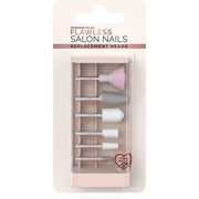 Accessori per manicure e pedicure - FINITURA IMPECCABILE - Unghie impeccabili - Set di 6 testine di ricambio