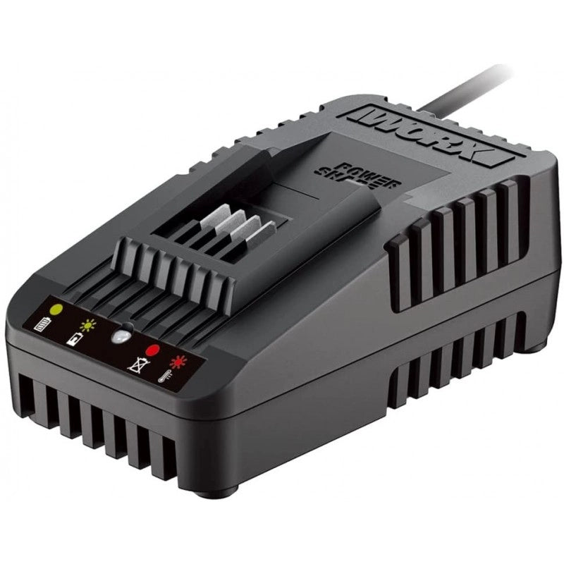 Caricabatterie universale WA3880 PowerShare per batterie 20V ricarica utensili elettrici - Worx