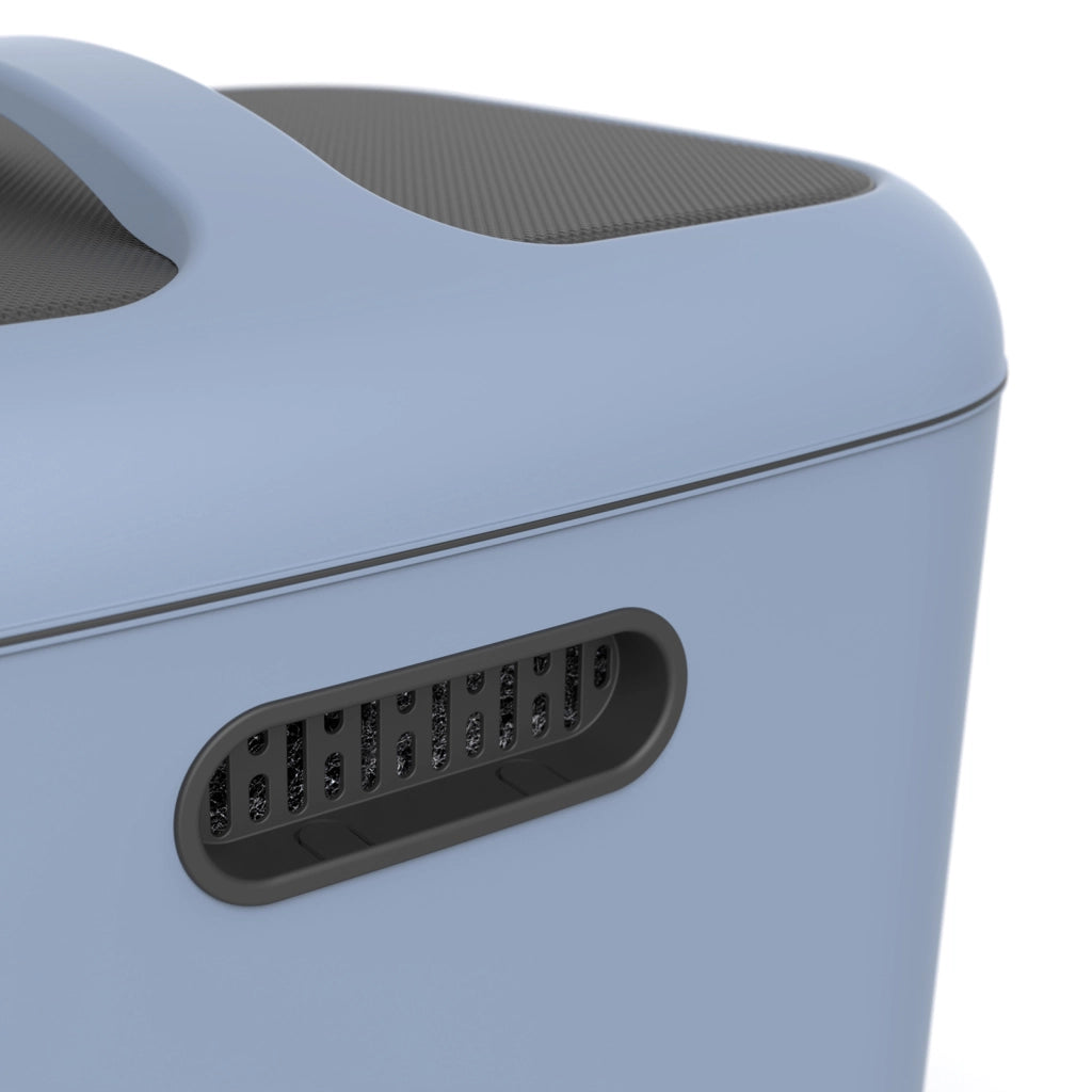 Lettiera per gatti BIALA XL   - Colore horizon blue/Nero - Rotho