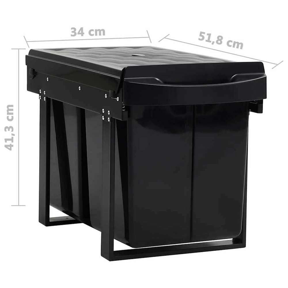Soft-Close Waste Bin 48 L