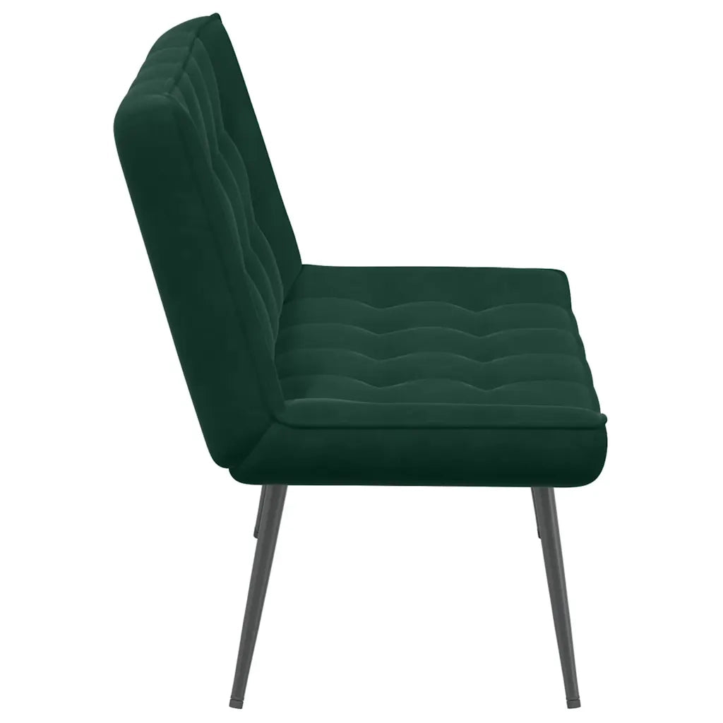 Panca Verde Scuro 110x74x84 cm in Velluto CFW2139280