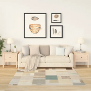 Tavolini 2 pz 50x50x49 cm Legno Massello di Pino 813795