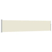 Tenda da Sole | Tenda laterale Retrattile per Patio 100x500 cm Crema