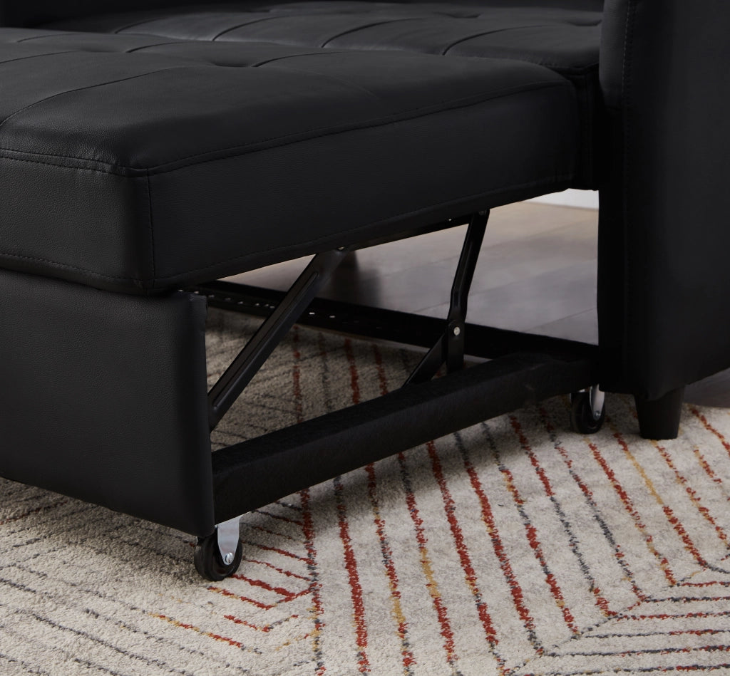 Divano Letto 2 Posti Reclinabile ¨C MINIMAL ¨C Similpelle Impermeabile