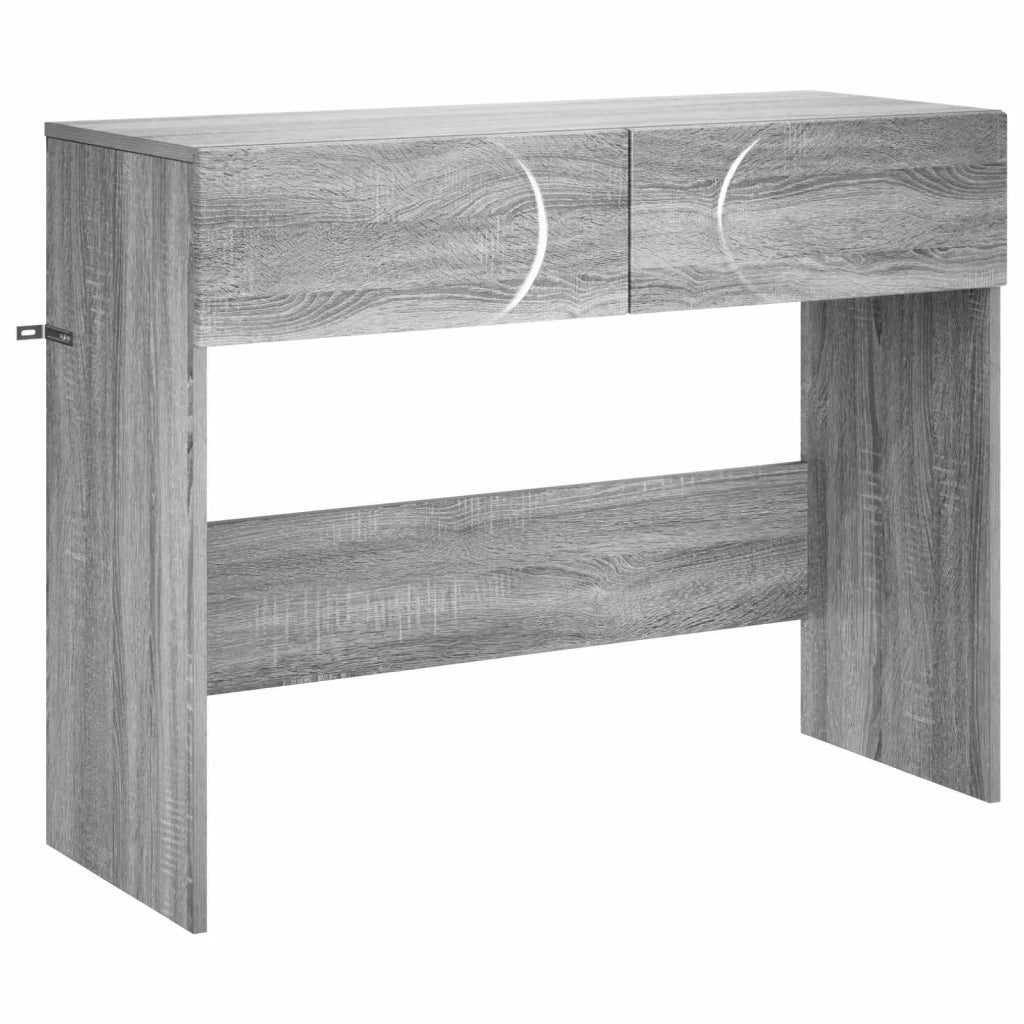 Tavolo consolle Sonoma grigio 96,5 x 38 x 75 cm 8011645