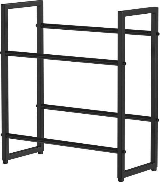 Tre pezzi di ripiano per contenitori 71x32x80cm per 4 contenitori ripiano multifunzione per contenitori da birra bottiglie e magazzino