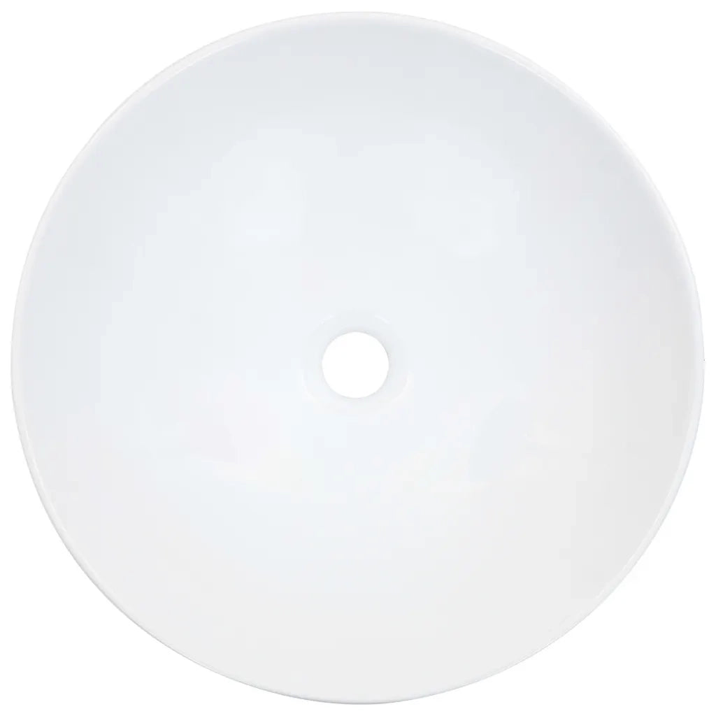 Lavandino 41x12,5 cm in Ceramica Bianco