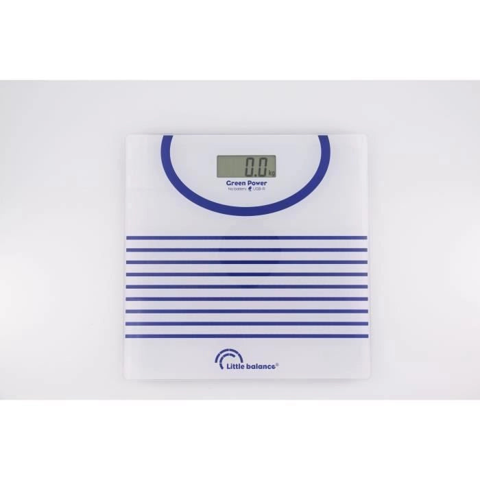 Bilancia pesapersone - LITTLE BALANCE - 8655 - Riparabile tramite USB - 180 kg / 100 g - Mariniere