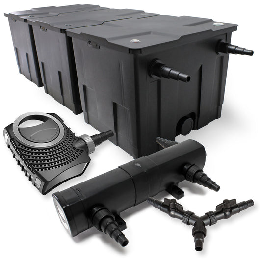 Set Filtro 90000l Chiarificatore 18W Pompa NEO8000 70W