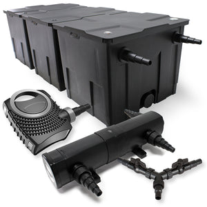Set Filtro 90000l Chiarificatore 18W Pompa NEO8000 70W