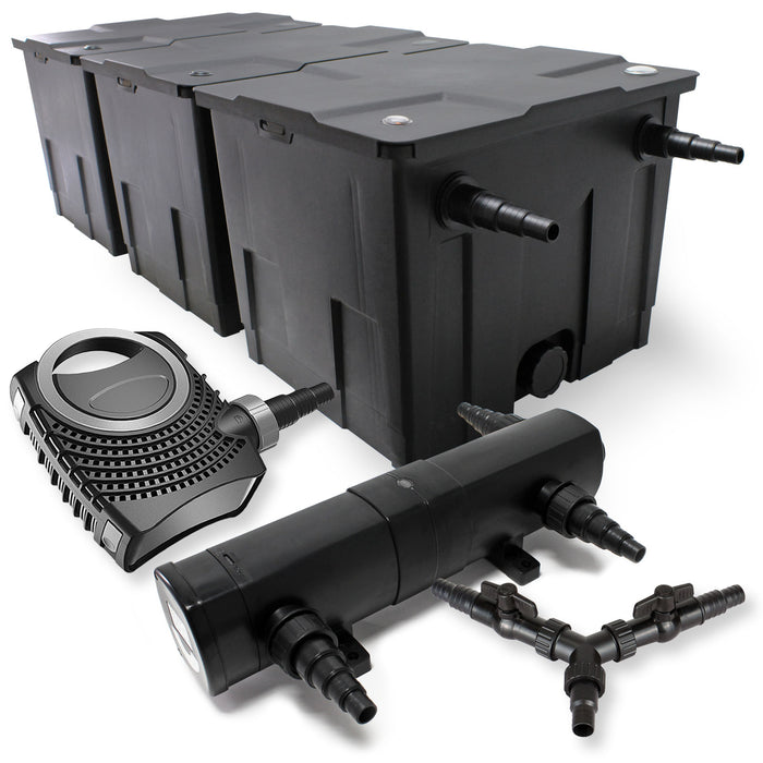 Set Filtro 90000l Chiarificatore 18W Pompa NEO8000 70W