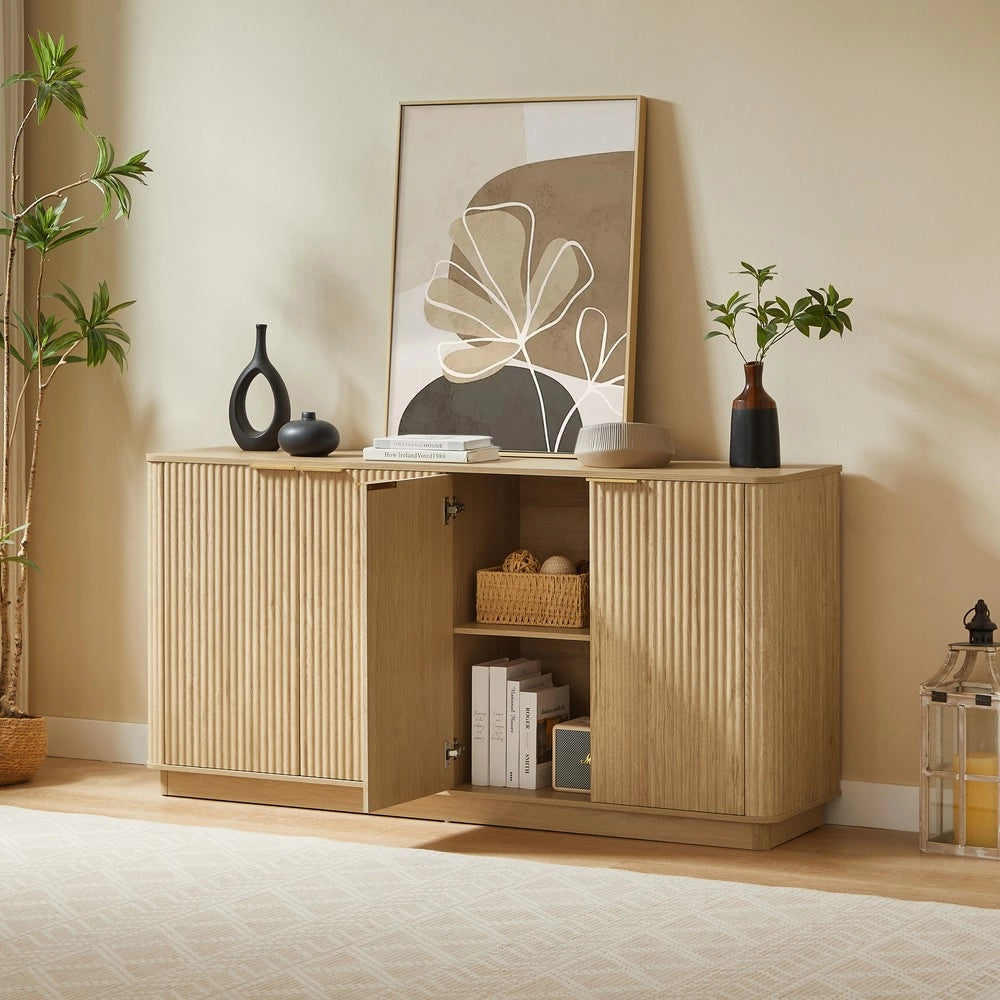 Mobile TV Credenza ¨C MINIMAL ¨C Rovere, Legno, 160x80x40