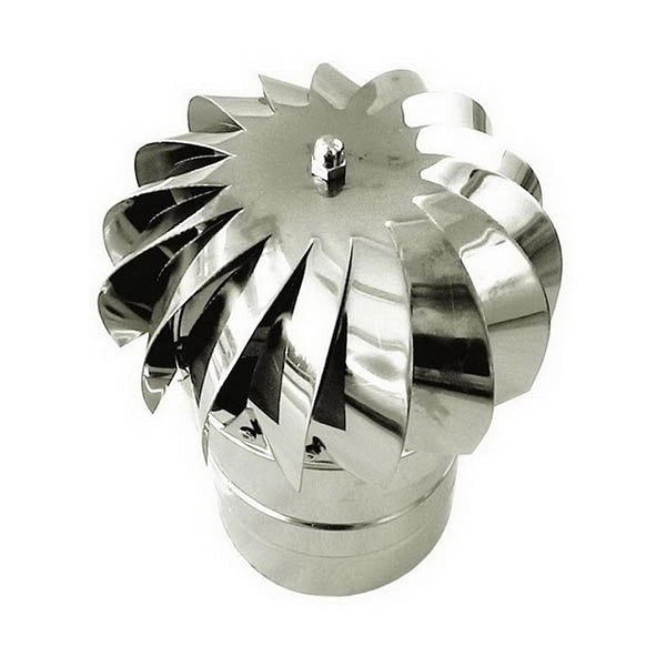 Terminale cappello eolico canna fumaria DN 200