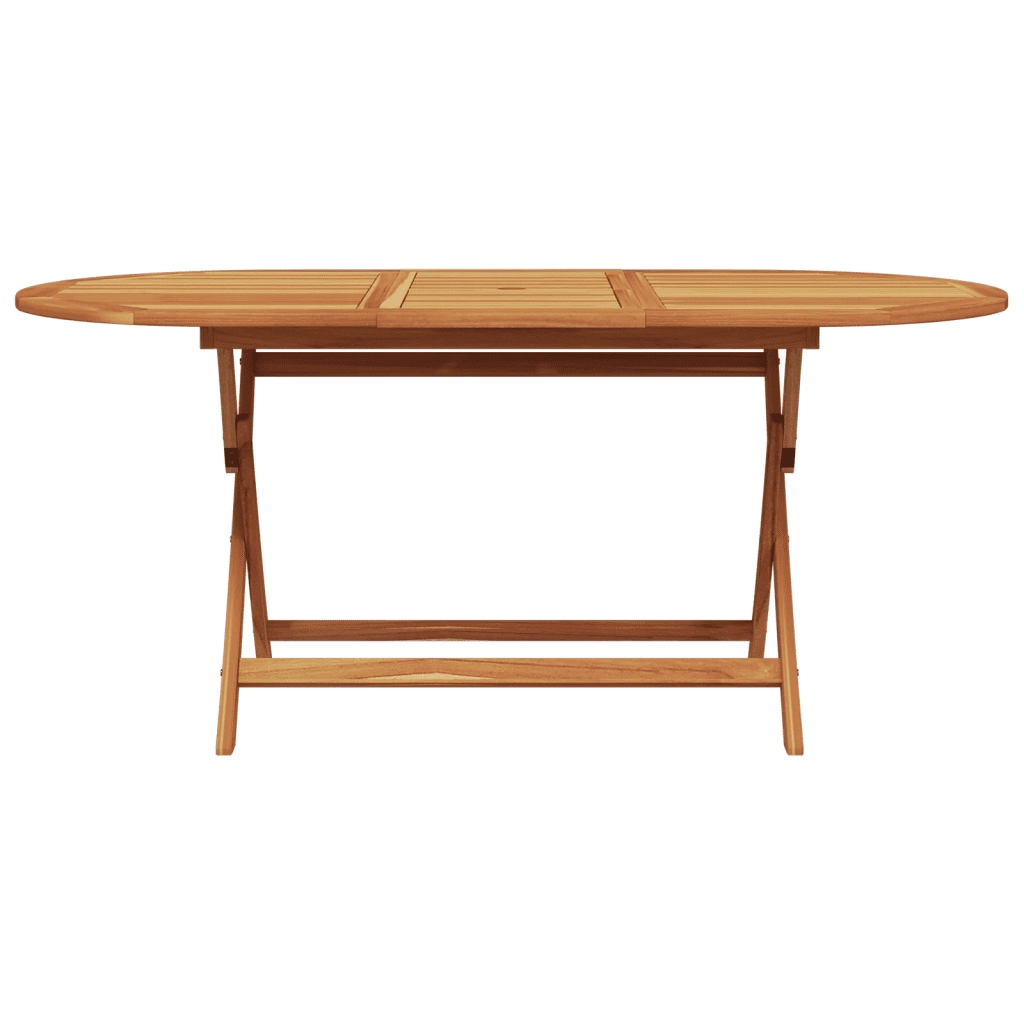Set da Pranzo da Giardino 7 pz Polipropilene e Legno Massello 3281710