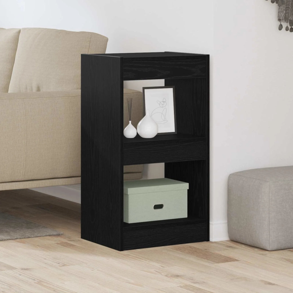 Armadio per Libri Rovere Nero 40 x 30 x 71,5 cm 862718