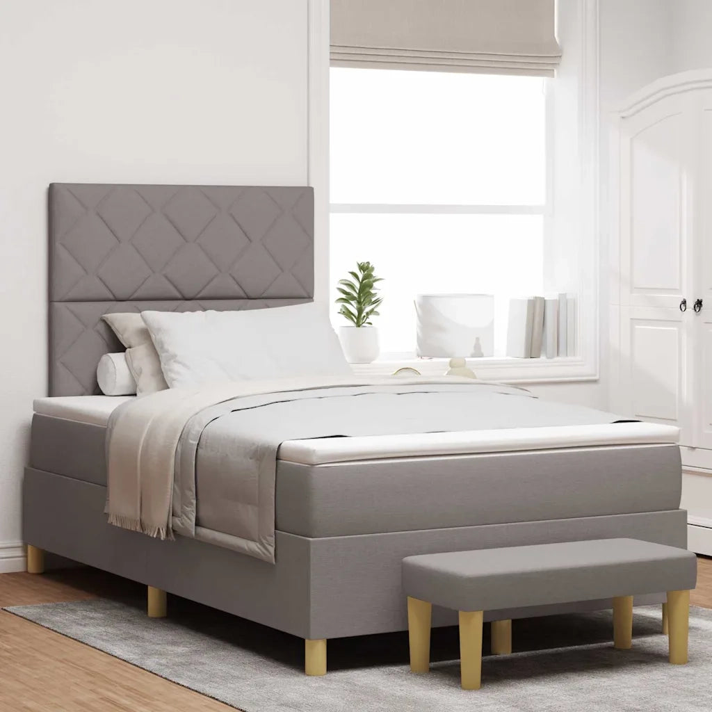 Letto a molle con materasso Talpa 120 x 200 cm Tessuto
