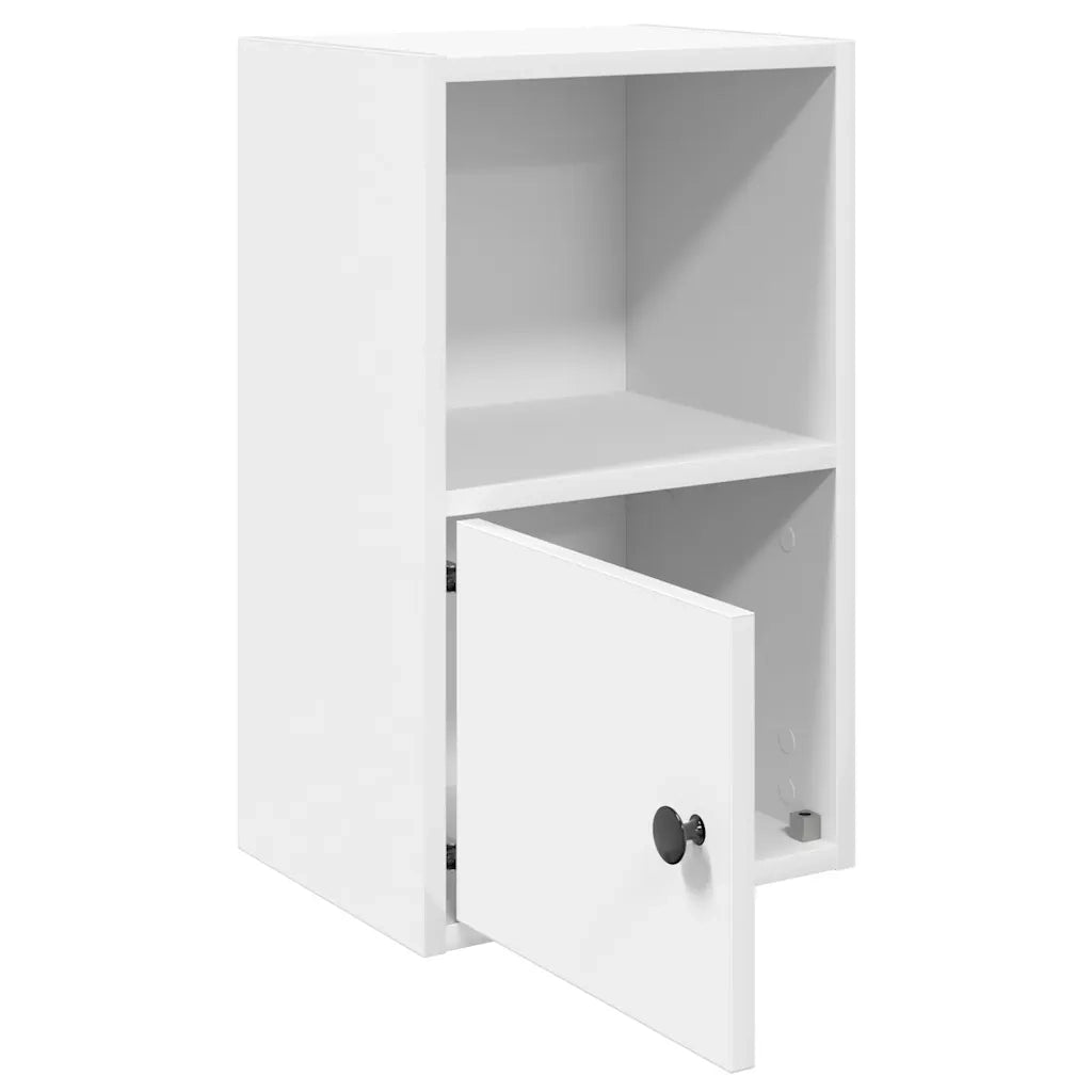 Libreria Bianca 31x24x52 cm in Legno Multistrato 860319