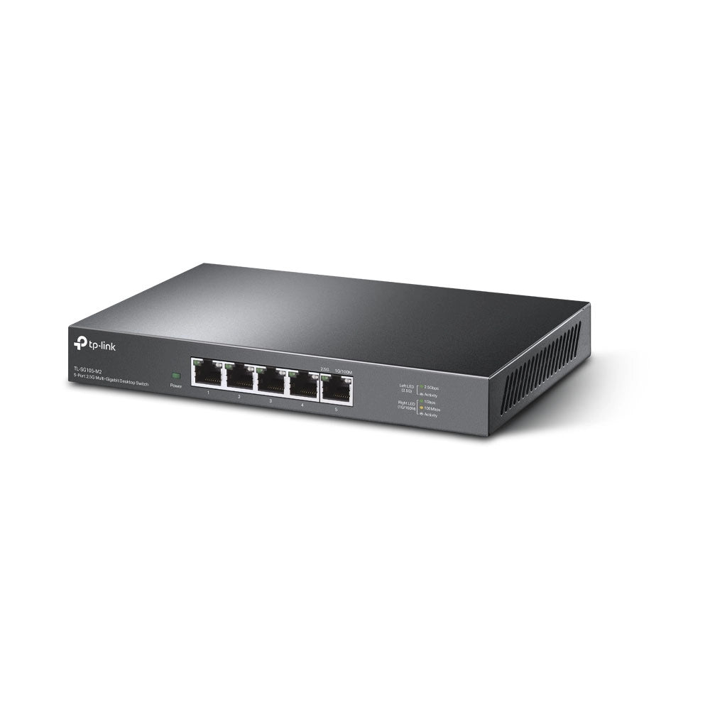Tp-link tl-sg105-m2 switch di rete non gestito 2.5g ethernet (100/1000/2500) nero