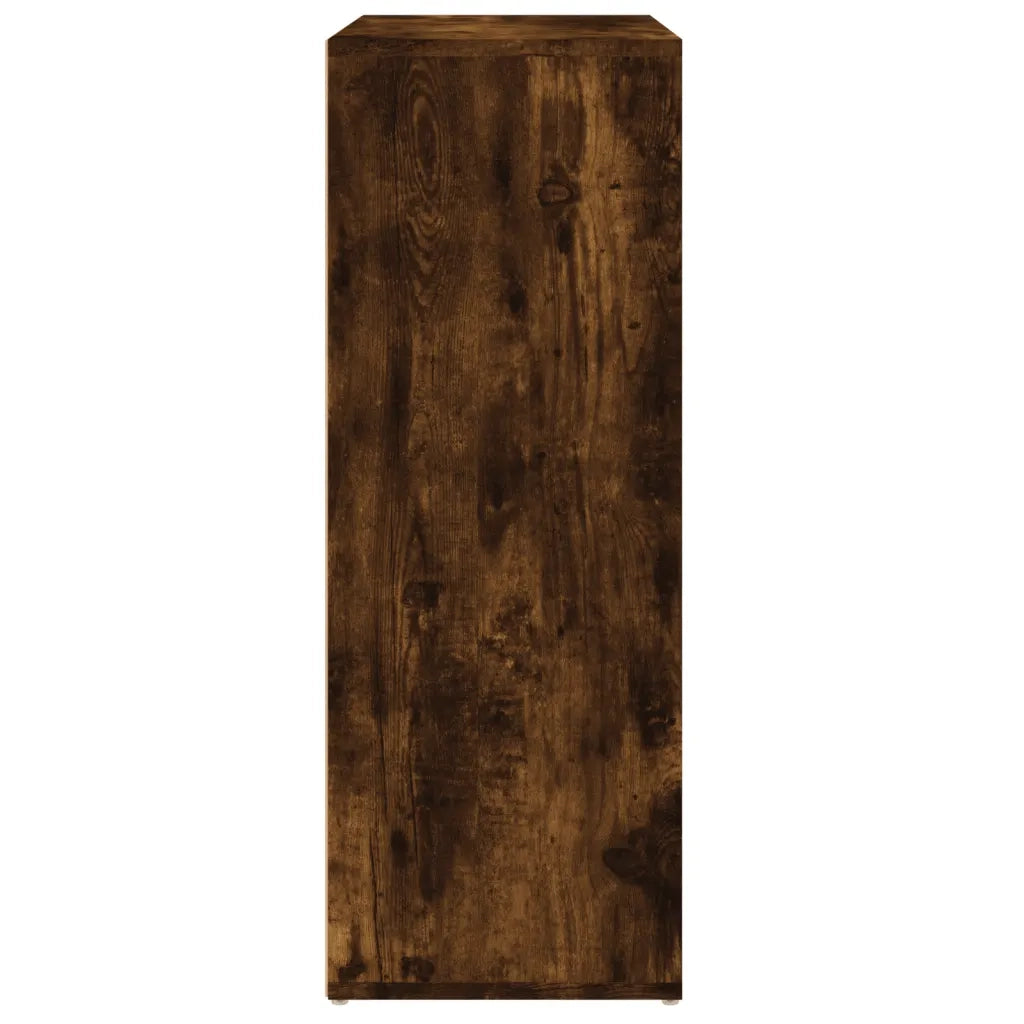Credenze 2 pz | Madia | Buffet da pranzo | Armadio da pranzo Rovere Fumo 60x31x84 cm in Legno Multistrato