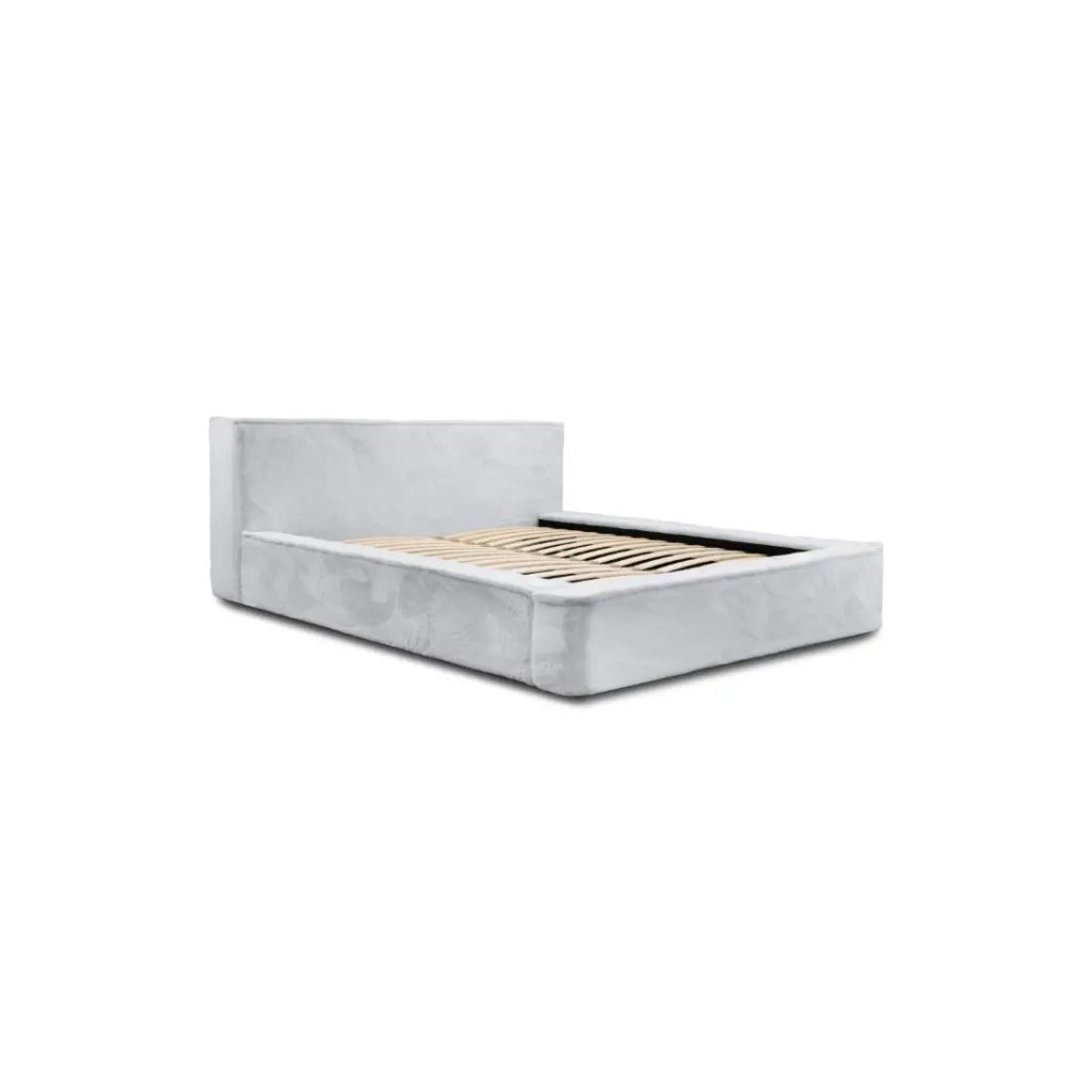 Letto contenitore ORLANE – Bianco Nuvola Polare – 180x200 cm – Rete a doghe sollevabile – Design di alta gamma