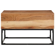 Tavolino da Salotto 68x68x41 cm in Legno Massello di Acacia 320818