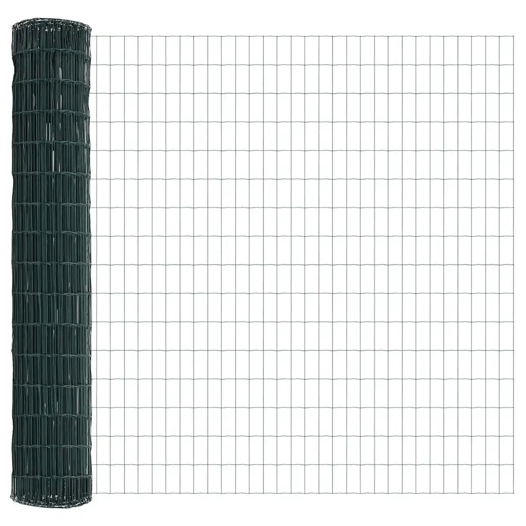 Recinzione Euro Verde 1,6 x 10 m Ferro rivestito in PVC 42004353