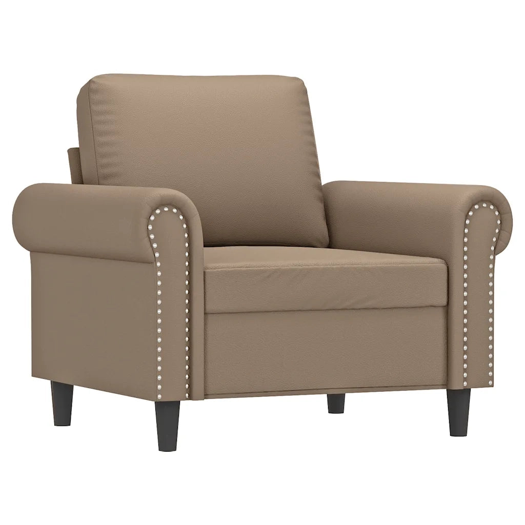 Poltrona-Divano Sedia Cappuccino 60 cm in Similpelle 484336