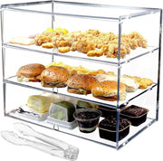 Bancopiano trasparente - Vetrina per panetteria - 5 mm - Alta resistenza - Pannelli PETG - Cassetta per pane - Cassetta per pane trasparente
