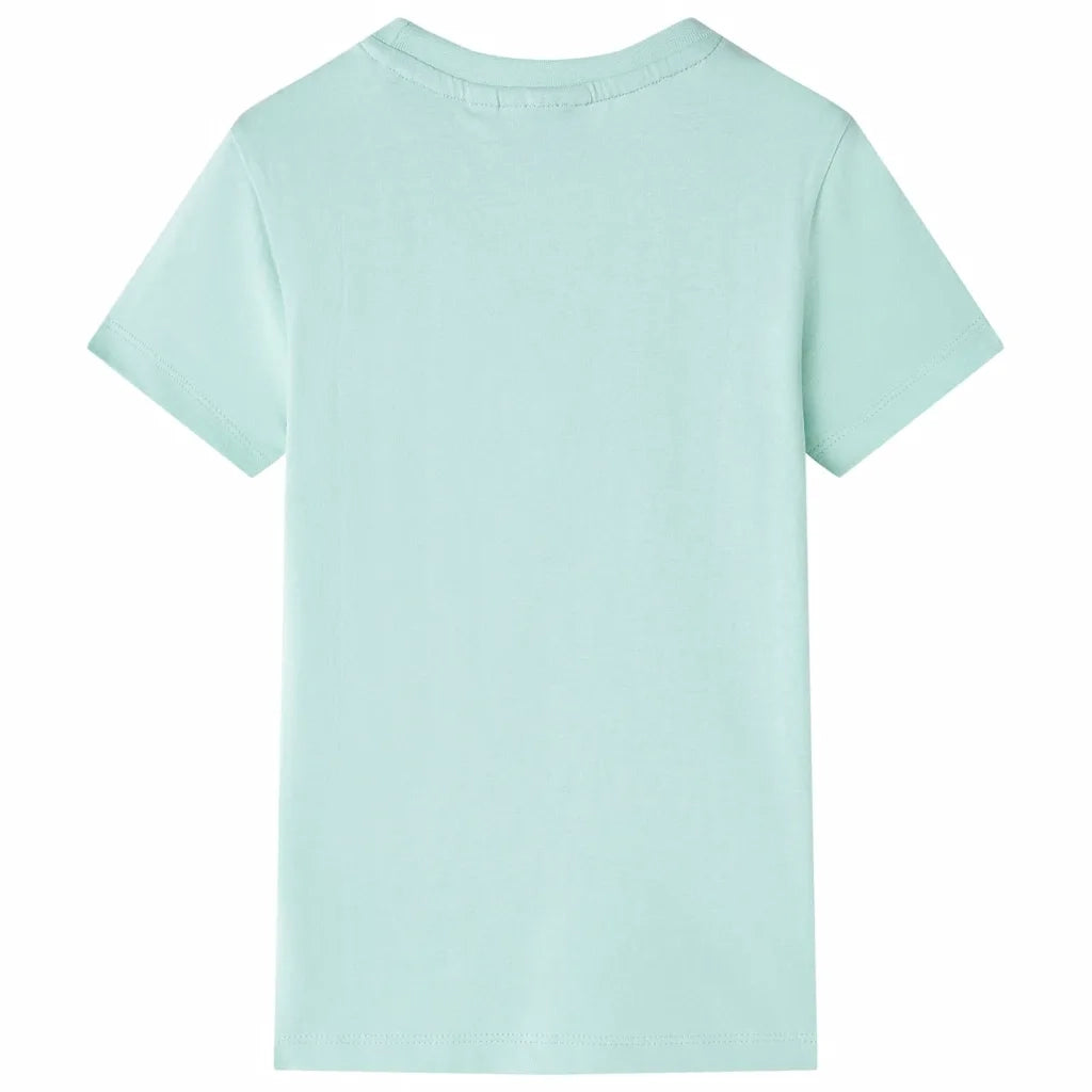 Maglietta da Bambina Menta Chiaro 140cod mxl 85235