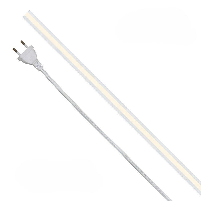 Striscia led 20m COB Milky IP65 monocolore da 14W/MT 220V - 3000K