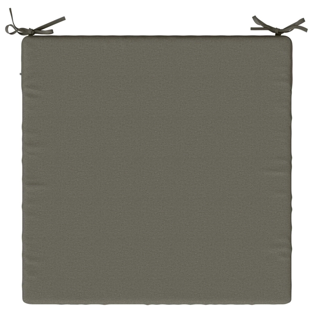Cuscini per Sedia in 4 Pezzi SOEST 4 pz 100% Poliestere Grigio 944664